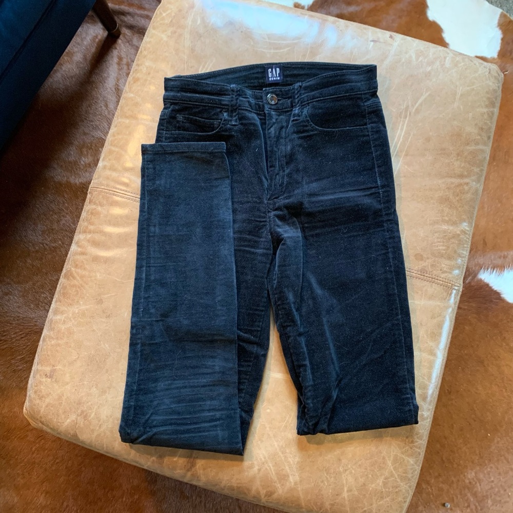 GAP Skinny Velvet Stretch Jeans